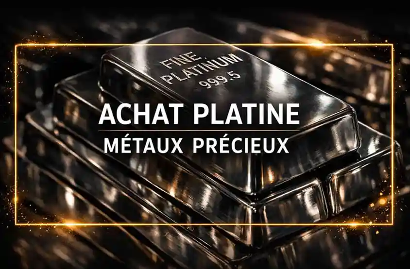 Service de rachat de bijoux et objets en platine à Paris